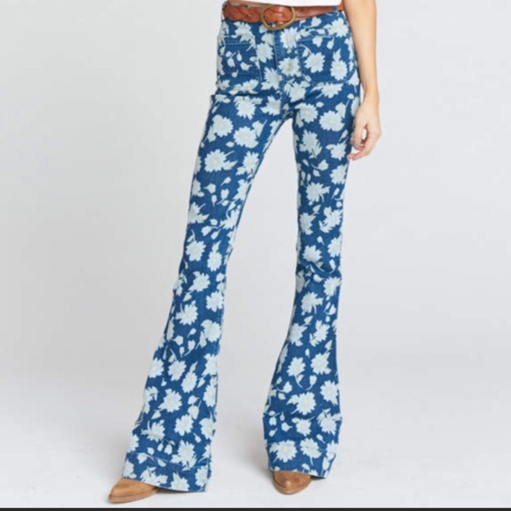 Show Me Your Mumu Farrah Bell Trousers - Daisy